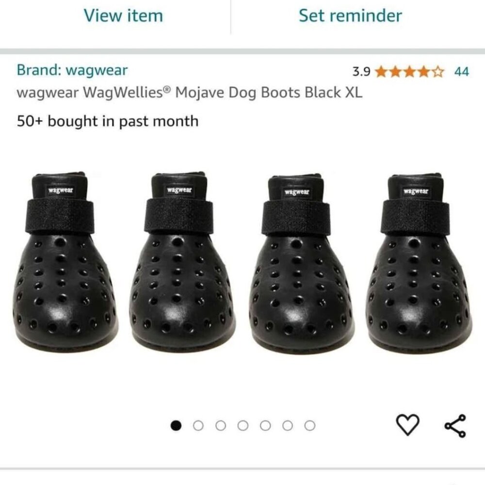 Wagwear XXXL dog shoes